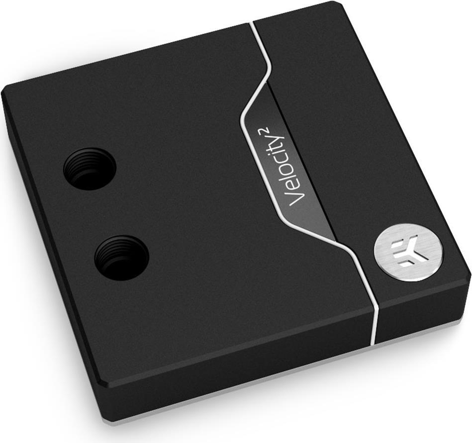 EK Water Blocks Quantum Velocity2 - Wasserblock - Acetal - Nickel - Schwarz - LGA 1700 - 1/4  - Prozessor (3831109857670)