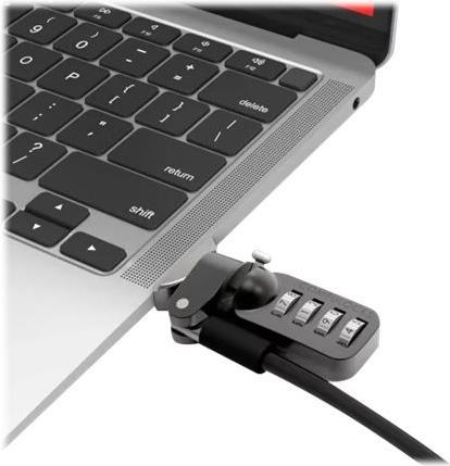 Compulocks Ledge for MacBook Air M2 2022 with Combo Cable Lock (Pre-Order ETA DEC 2022) - Lock-Adapter für Sicherheitskabel - mit Zahlenschloss - für Apple MacBook Air