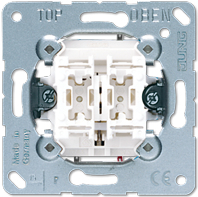 JUNG Jalousie-Wipptaster 539VU UP 10A 250V~ Taster 1pol. 539VU (539VU)