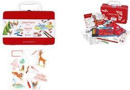 CARAN D'ACHE SWISSCOLOR Travel Kit, im Koffer Koffer aus Metall, Maße: (B)200 x (T)145 x (H)52 mm, Inhalt: - 1 Stück (3000.223)