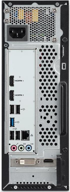 Acer Aspire XC-1785 - Compact Tower - Core i3 i3-14100 / 3.5 GHz - RAM 8 GB - SSD 512 GB - UHD Graphics 730 - Wi-Fi 6E, Bluetooth, 1GbE - WLAN: 802.11a/b/g/n/ac/ax (Wi-Fi 6E), Bluetooth - Win 11 Home - Monitor: keiner (DT.BLSEG.006)