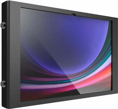 Compulocks Galaxy Tab S9 Ultra 14,6 Apex Enclosure Wall Mount - Gehäuse - tragbare, freiliegende Front-/Rückkamera und Sensoren - für Tablett - verriegelbar - Metallrahmen - Schwarz - auf Bodenstativ montierbar - für Samsung Galaxy Tab S10 Ultra, Tab S9 U