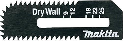 Makita - Sägeblatt - für Trockenbauwand, Gipskartonplatten - 2 Stücke - Breite: 18 mm - für Makita DSD180 (B-49703)