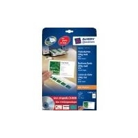 Avery Quick&Clean - Visitenkarten - weiß - 200 g/m2 - 25 Stck. 250) (C32011-25)