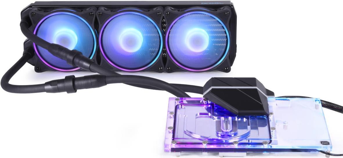 Alphacool 14476 Computerkühlsystem Grafikkarte Flüssigkeitskühlung 12 cm Schwarz (14476)