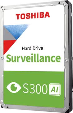 Toshiba S300 AI - Festplatte - Überwachung - 10 TB - intern - 3.5 (8.9 cm) (MG10ADA10TE-V)