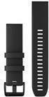 Garmin QuickFit - Uhrarmband für Smartwatch - Schwarz, black hardware - für Approach S60, S62, D2, fenix 5, fenix 5, fenix 6, Forerunner 945, Instinct, MARQ, quatix 5