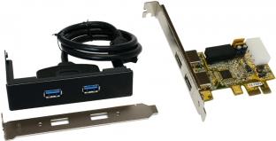 EXSYS EX-11072 - PCIe - USB 3.2 Gen 1 (3.1 Gen 1) - 0 - 55 °C - -20 - 80 °C - 5 - 95% - Windows Server 2003,Windows Server 2003 x64,Windows Server 2008,Windows Server 2008 x64,Windows... (EX-11072)
