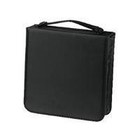 Hama CD Wallet Nylon 208 - Tasche für CDs/DVDs - 208 CDs/DVDs - Nylon - Schwarz (33835)