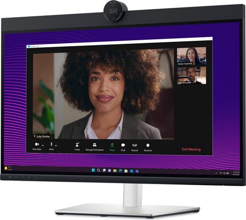 Dell 27 Video Conferencing Monitor P2724DEB - LED-Monitor - 68.6 cm (27) - 2560 x 1440 QHD @ 60 Hz - IPS - 350 cd/m² - 1000:1 - 5 ms - HDMI, DisplayPort, USB-C - Lautsprecher - BTO - mit 3 Jahre eingeschränkte Hardware-Garantie mit Advanced Exchange Servi