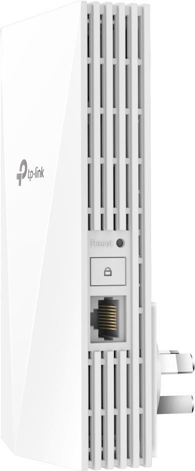 TP-LINK RE500X - Netzwerk-Repeater - 1500 Mbit/s - 1000 Mbit/s - Windows 10,Windows 7,Windows 8,Windows 8.1,Windows 98SE,Windows NT,Windows Vista,Windows XP - Extern - 20/30 dbm (RE500X)