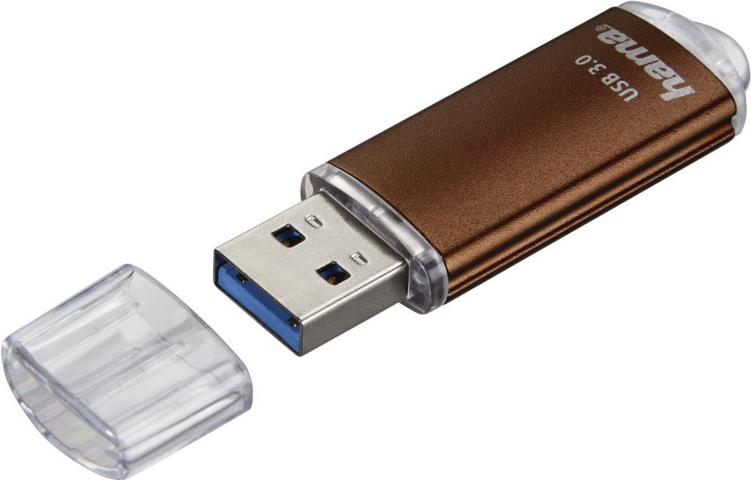 Hama FlashPen Laeta - USB-Flash-Laufwerk - 256GB - USB3.0 - braun (00124157)