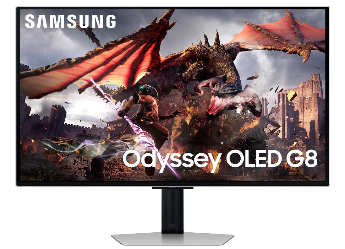 Samsung Odyssey OLED G8 S32DG800SU 81.3 cm (32) Gaming-Monitor - OLED-Monitor 4K 3840 × 2160, 16:9 Ultrawide-Ausführung (LS32DG800SUXEN)