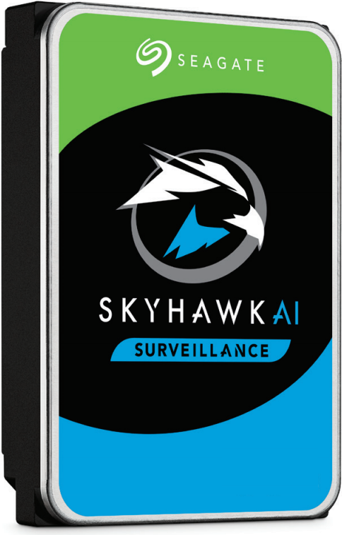 Seagate SkyHawk AI ST8000VE001 - Festplatte - 8TB - intern - 3.5 (8,9 cm) - SATA 6Gb/s - Puffer: 256MB - mit 3 Jahre Seagate Rescue Datenwiederherstellung (ST8000VE001)