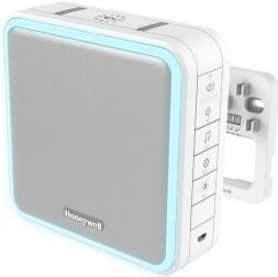 Honeywell Serie9 Gong verdrahtet 8 Töne 90dB LED Repeaterfunktion weiß Ersatz-Gong zur Funk-Erweiterung von verdrahteten Klingelanlagen - Funk-Reichweite von bis zu 200 m mit Repeaterfunktion - Auswahl von 8 Melodien - Maximale Lautstärke von 90 dB, Hörbe