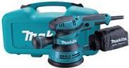 Makita BO5041K Blau/Schwarz Exzenterschleifer Schleifmaschine Elektrowerkzeug (BO5041K)