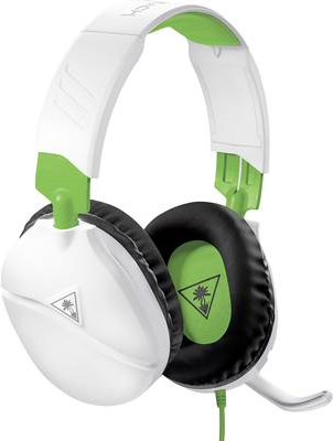 Turtle Beach RECON 70X - Headset - ohrumschließend - kabelgebunden - 3,5 mm Stecker - Geräuschisolierung - weiß