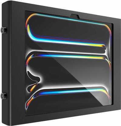 Compulocks iPad Pro M4 13 (2024), Apex Secured Enclosure Wall Mount - Gehäuse - für Tablett - gesichert - verriegelbar - Metallrahmen - Schwarz - Bildschirmgröße: 33,02 cm (13) - Wandmontage - für Apple 13-inch iPad Pro Wi-Fi (M4) (13PAPX4B)