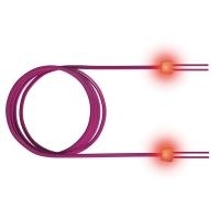 EasyLan - Patch-Kabel - SC multi-mode zu SC multi-mode - 5,0m - Glasfaser - Duplex - 50/125 Mikrometer - OM4 - Erikaviolett, RAL 4003 (LSD41100050)