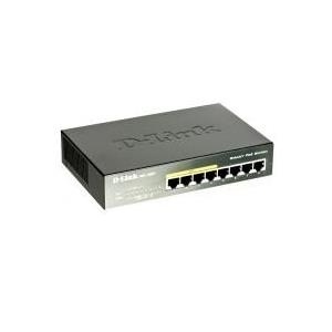 D-Link DGS-1008P 8-Port PoE Gigabit Desktop Switch - Switch - nicht verwaltet - 8 x 10/100/1000 - Desktop - PoE (DGS-1008P/E)