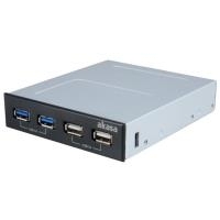 Akasa InterConnect S - USB 3.0 - 5000 Mbit/Sek - Windows 2000 - Windows 7 Home Basic - Windows 8 - Windows Vista Home Basic - Windows XP Home (AK-ICR-12V3)
