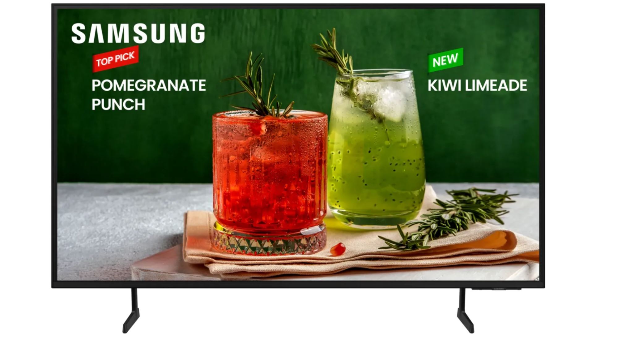 Samsung BE85D-H - 214.7 cm (85) Diagonalklasse BED-H Series LCD-TV mit LED-Hintergrundbeleuchtung - Crystal UHD - Digital Signage - Smart TV - Tizen OS - 4K UHD (2160p) [Energieklasse G] (LH85BEDHLGUXEN)