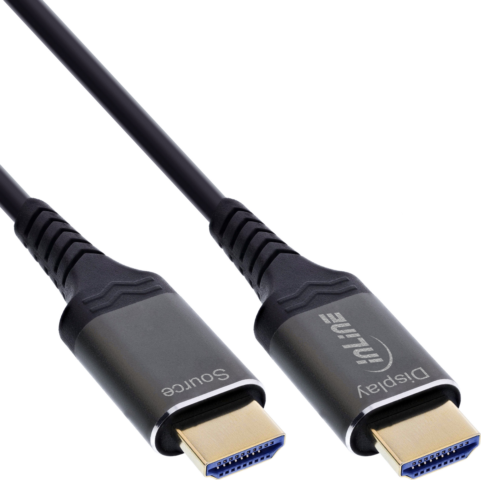 InLine HDMI AOC Kabel - Ultra High Speed HDMI Kabel - 8K - Aluminium - 20m (17920X)