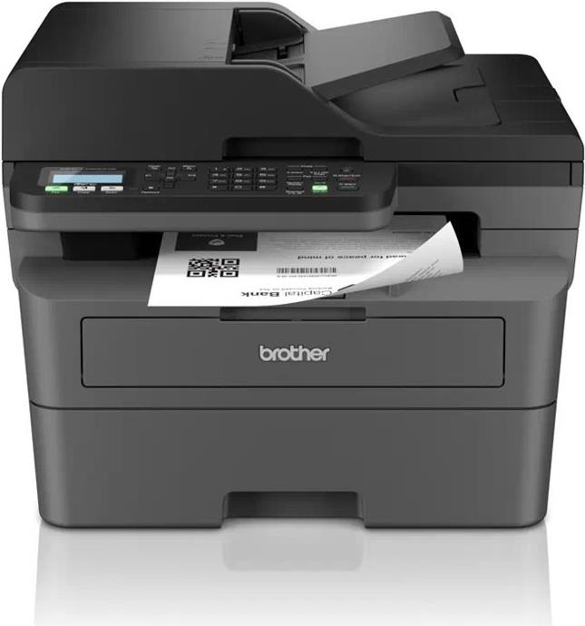 Brother MFC-L2827DW - Multifunktionsdrucker - s/w - Laser - A4/Legal (Medien) - bis zu 32 Seiten/Min. (Drucken) - 250 Blatt - 33,6 Kbps - USB 2,0, LAN, Wi-Fi(n) (MFCL2827DWRE1)