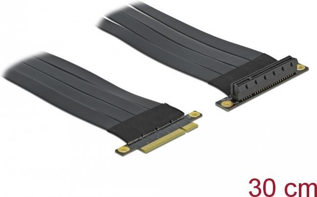 Delock Riser Card PCI Express x8 to x8 with flexible cable - Riser Card (85766)