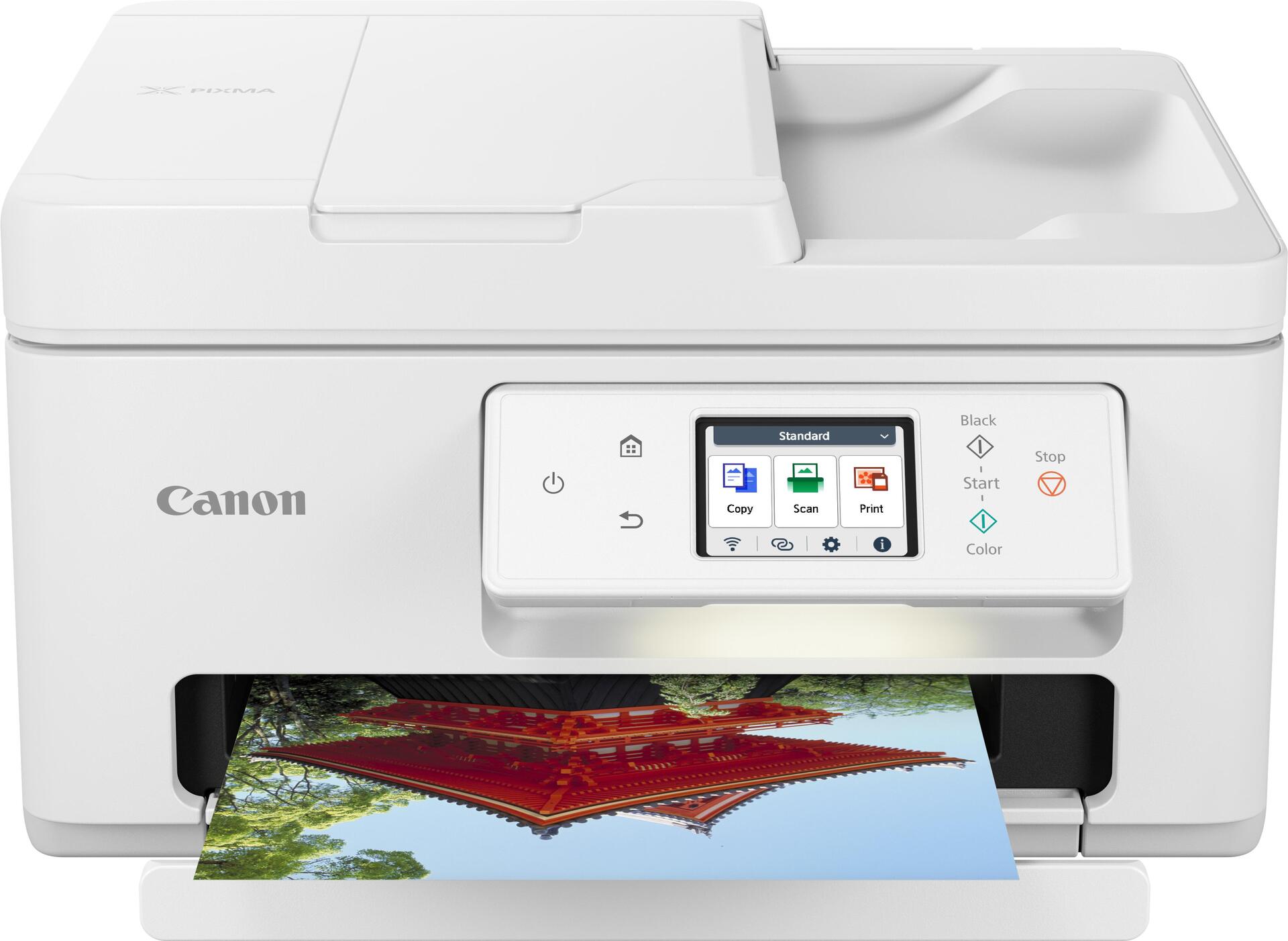 Canon PIXMA TS7750i - Multifunktionsdrucker - Farbe - Tintenstrahl - Legal (216 x 356 mm) (Original) - A4/Legal (Medien) - 200 Blatt - USB 2,0, Wi-Fi(n) (6258C006)
