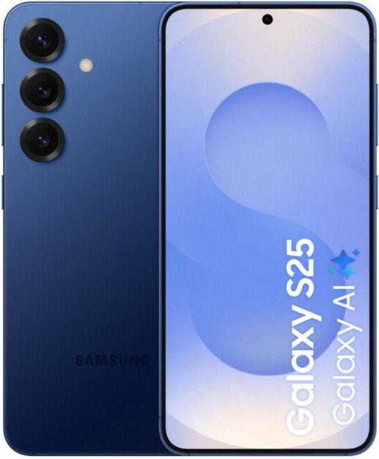 Samsung Galaxy S25 - 5G Smartphone - Dual-SIM - RAM 12 GB / Interner Speicher 128 GB - OLED-Display - 6.2 - 2340 x 1080 Pixel (120 Hz) Navy [Energieklasse B] (SM-S931BDBDEUB)