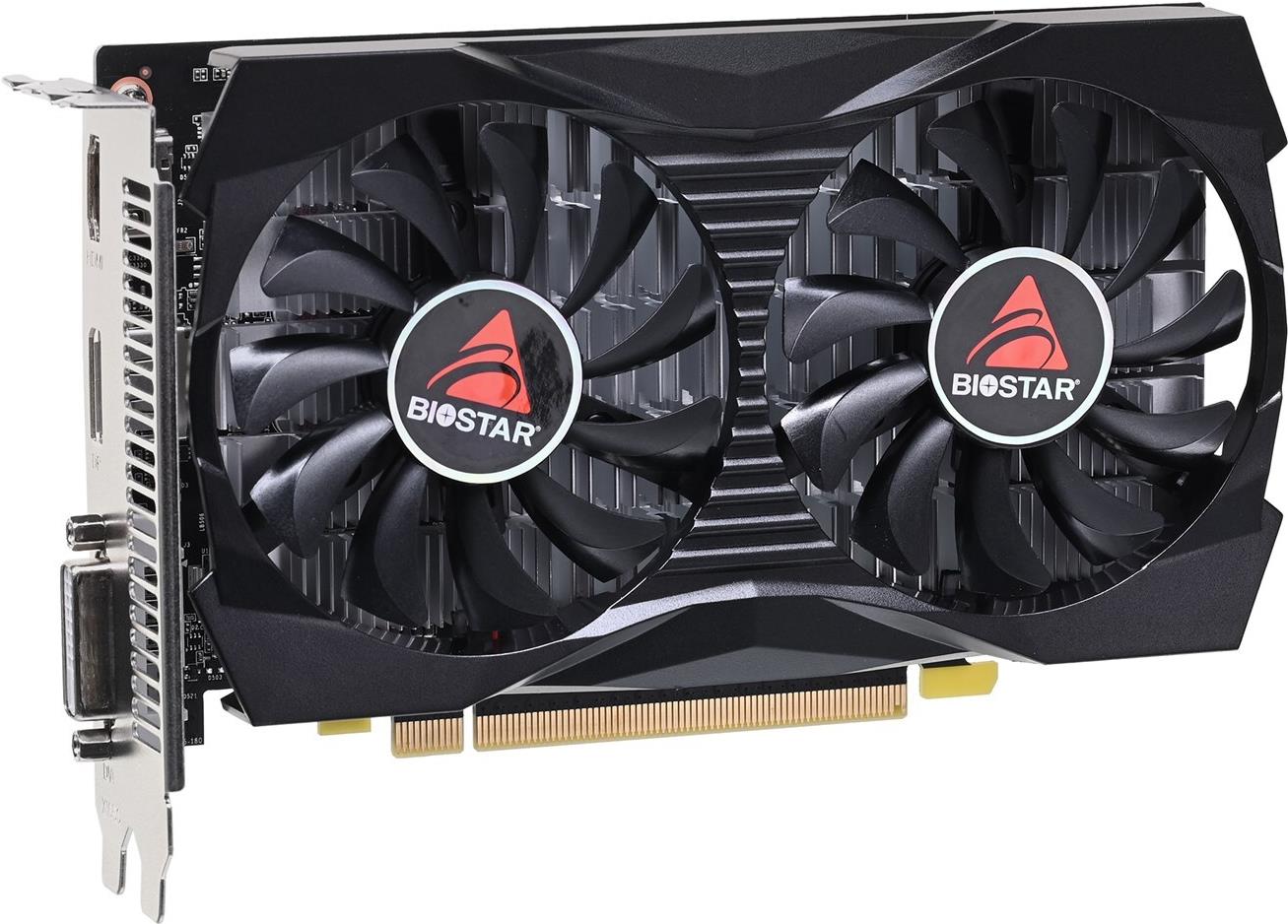 Biostar GeForce GTX 1050 VN1055XF41 Grafikkarte  4 GB GDDR5  PCIe  NVIDIA  Schwarz