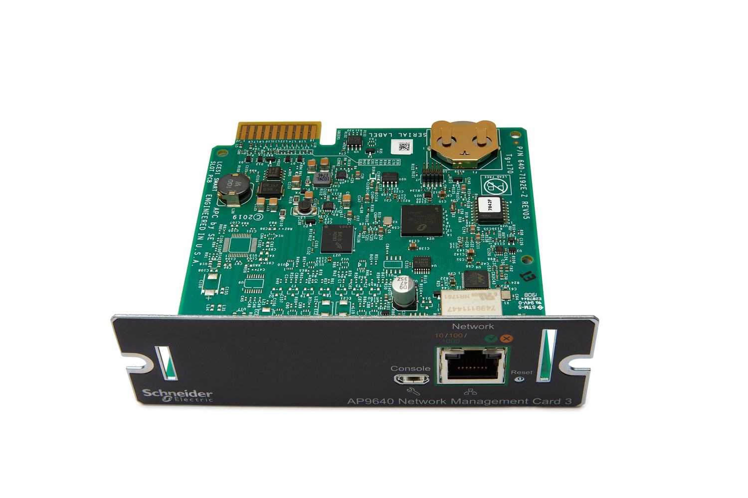 APC Network Management Card 3 with PowerChute Network Shutdown - Fernverwaltungsadapter - GigE - 1000Base-T (AP9640)