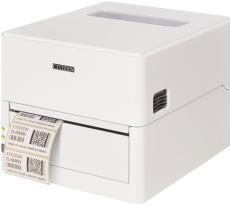 Citizen CL-H300SV, 8 Punkte/mm (203dpi), USB, weiß Etikettendrucker, Retail, Healthcare, Desktopdrucker, Thermodirekt, 8 Punkte/mm (203dpi), Medienbreite (max): 118mm, Druckbreite (max.): 104mm, Rollendurchmesser (max.): 127mm, Geschwindigkeit (max.): 200
