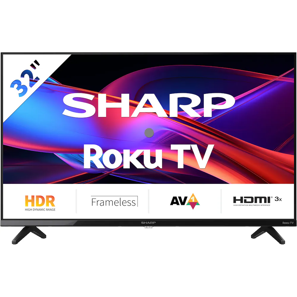 Sharp 32GD2225E LED-Fernseher 32, HD, Smart-TV schwarz (32GD2225E)