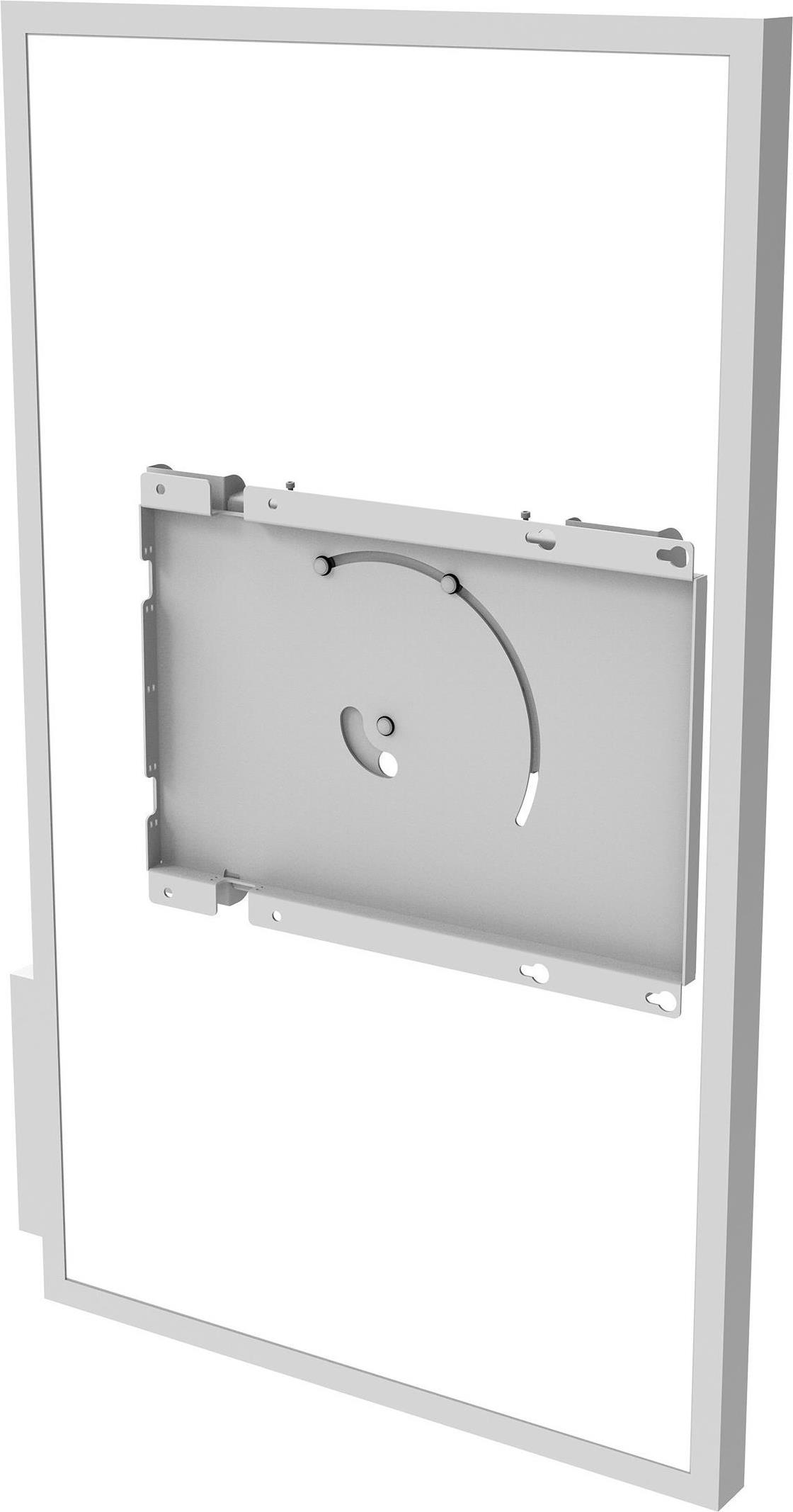 Peerless Rotational Mount Interface RMI3-FLIP2 - Klammer für LCD-Display - Weiß glänzend - Bildschirmgröße: 139.7-165.1 cm (55-65) - Montageschnittstelle: 400 x 400 mm - Wandmontage - für Samsung Flip WM55H, Flip 2 WM55R, WM65R