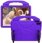 eSTUFF Handy Protection Case - Hintere Abdeckung für Tablet - lila - für Apple 9.7  iPad (5th generation, 6th generation), 9.7  iPad Pro, iPad Air, iPad Air 2 (ES682300-BULK)