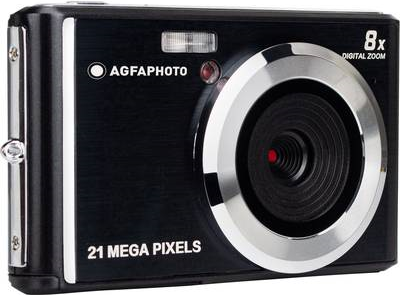 AgfaPhoto DC5200 - Digitalkamera - Kompaktkamera - 21,0 MPix - 720p - Schwarz (DC5200-BK)