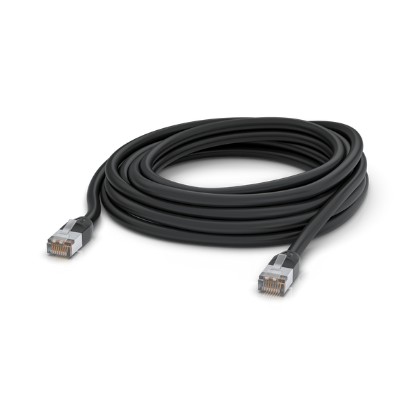 Ubiquiti Networks UACC-CABLE-PATCH-OUTDOOR-8M-BK. Kabellänge: 8 m, Kabelstandard: Cat5e, Kabelschirmung: S/UTP (STP), Anschluss 1: RJ-45, Anschluss 2: RJ-45 (UACC-CABLE-PATCH-OUTDOOR-8M-BK)
