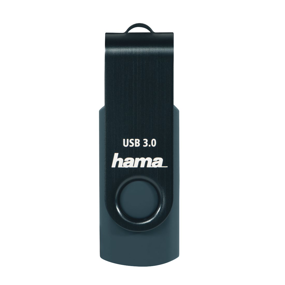 Hama Rotate - USB-Flash-Laufwerk - 128GB - USB3.0 - Petrolblau (00182465)