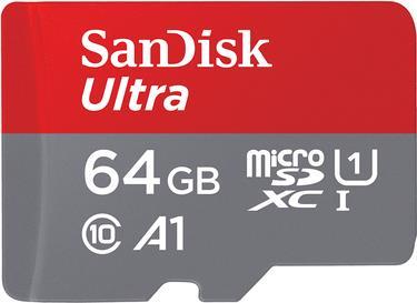 SanDisk Ultra microSD Speicherkarte (SDSQUNR-064G-GN6TA)