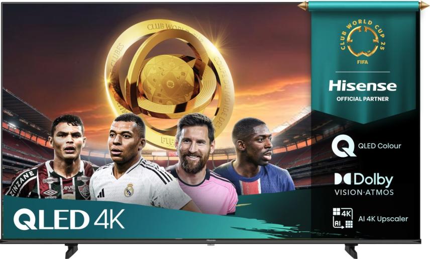 Hisense 43E77Q, QLED-Fernseher - (108 cm (43 Zoll), schwarz, UltraHD/4K, Triple Tuner) [Energieklasse E] (43E77Q)
