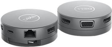 DELL Mobile Adapter DA310 - Dockingstation - USB-C - VGA, HDMI, DP, USB-C - GigE - für Latitude 3310, 3310 2-in-1, 5320 2-in-1, 5520, 7210 2-in-1, 7310, 7320 2-in-1, 7410, 7420 2-in-1, 7520, 9410 2-in-1, 9510, Precision Mobile Workstation 3560, 7550, 7750