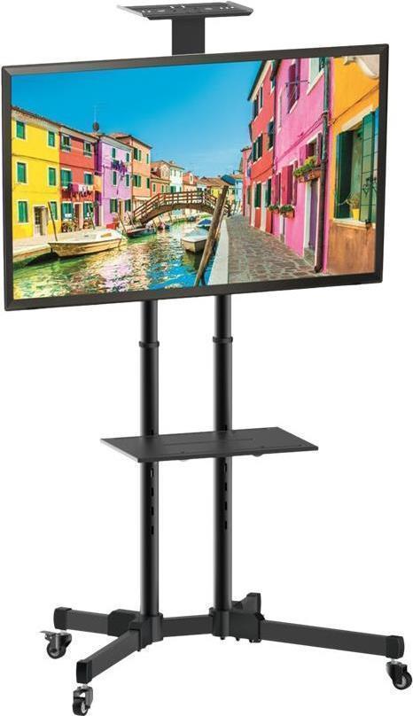 TV LED/LCD Wagen für LCD LED TV 37-70, mit zwei Ablagen Hersteller: Techly (ICA-TR16T)