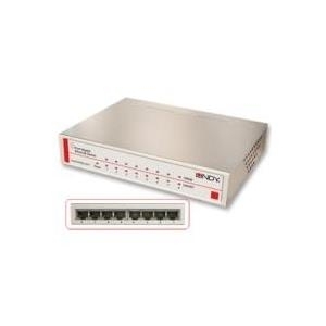 Lindy Gigabit Desktop Switch - Switch - 8 x 10/100/1000 - Desktop (25045)