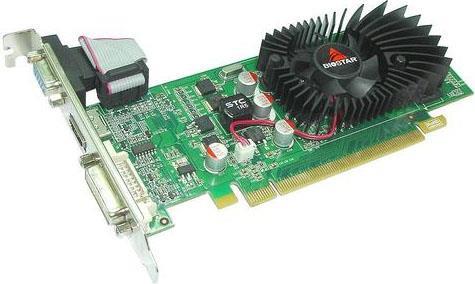 Biostar GeForce 210 1GB - GeForce 210 - 1 GB - GDDR3 - 64 Bit - 2048 x 1536 Pixel - PCI Express x16 (VN2103NHG6)