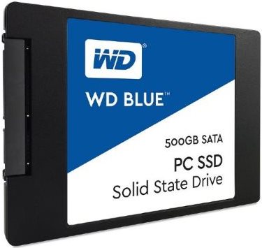 WD Blue PC SSD WDS500G1B0A - SSD - 500GB - intern - 2.5 (6,4 cm) - SATA 6Gb/s (WDS500G1B0A)