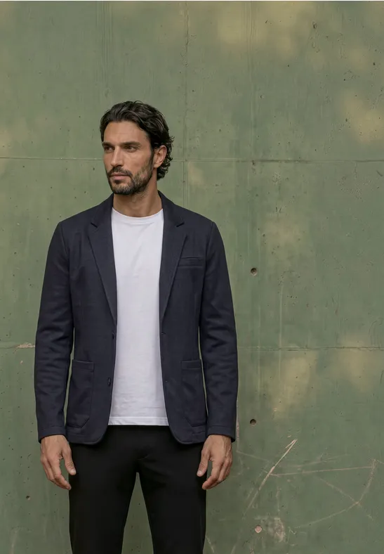 Street One Sakko in Unifarbe mit Taschen