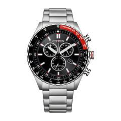 Edelstahl Armbanduhr für Herren mit Eco-Drive