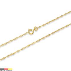 333er Goldkette: Singapurkette Gold 50cm